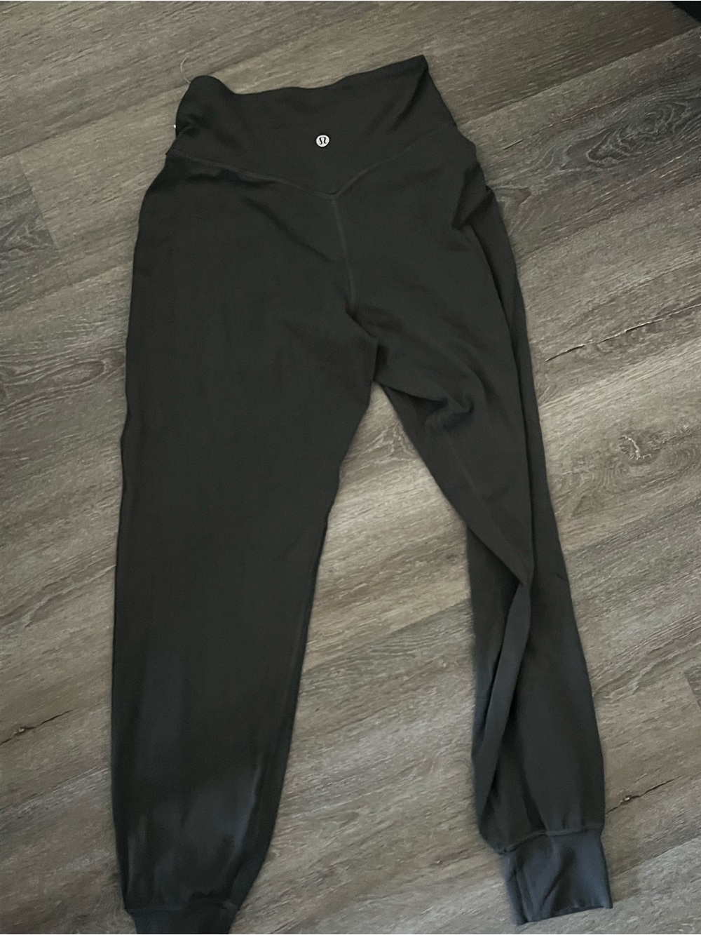 lululemon athletica Black V-Waist Jogger Track Pants